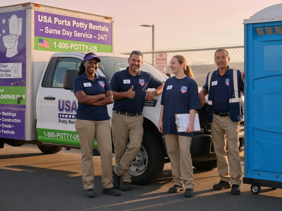 Porta Potty Rental company in Slatedale, PA